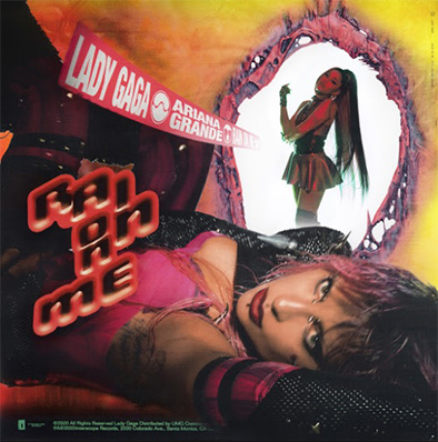 >レディー・ガガがアリアナ・グランデとのコラボ曲「Rain on Me」をリリース