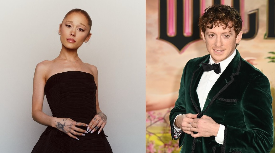 アリアナ・グランデ＆イーサン・スレーター「破局の噂」否定　イーサン「SNL」の楽屋でアリアナを応援