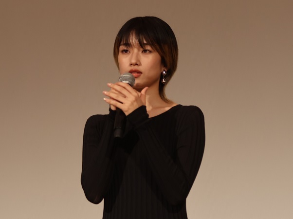 映画「あんのこと」公開記念舞台挨拶 河合優実、佐藤二朗、稲垣吾郎、入江悠監督登壇