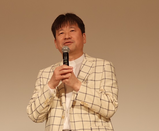 映画「あんのこと」公開記念舞台挨拶 河合優実、佐藤二朗、稲垣吾郎、入江悠監督登壇