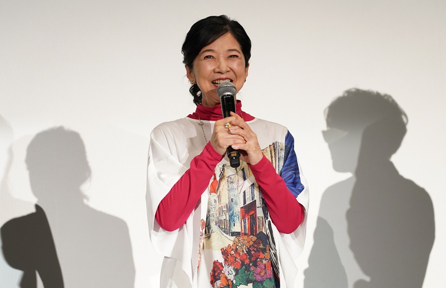 映画「黄金泥棒」公開記念舞台挨拶　田中麗奈、森崎ウィンらキャスト、萱野孝幸監督登壇
　